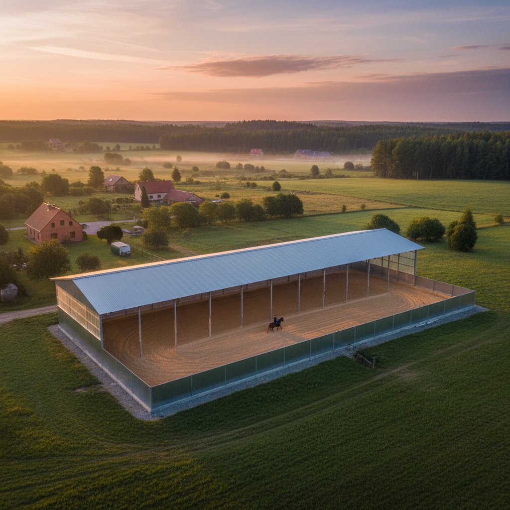 Hobby arena 15×30 m: real cases and ROI