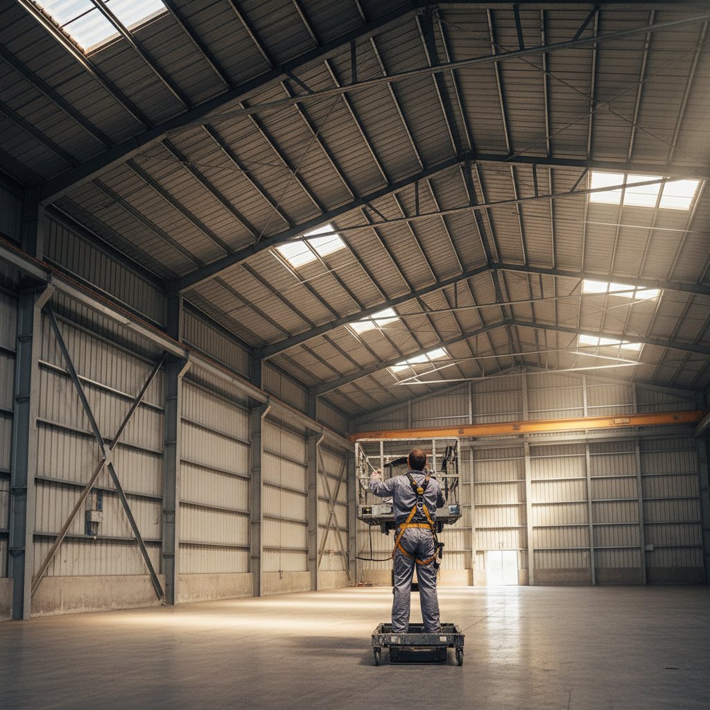 Industrial hangar 20×40 m: maintenance and longevity