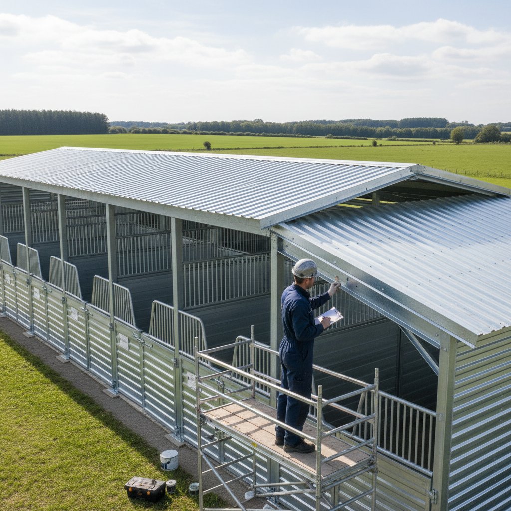 Sport stable 12 boxes: maintenance and longevity