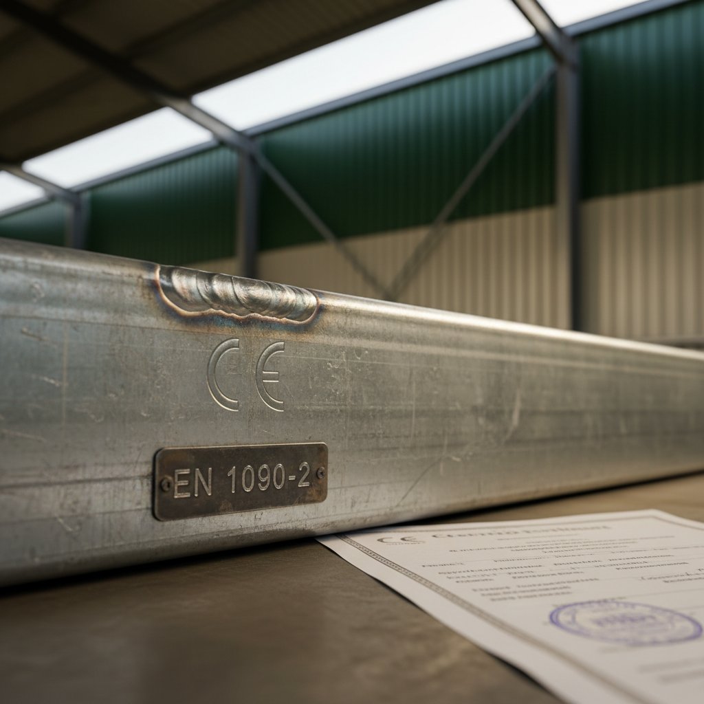 Agricultural hangar 12×30 m: regulations and CE certificates