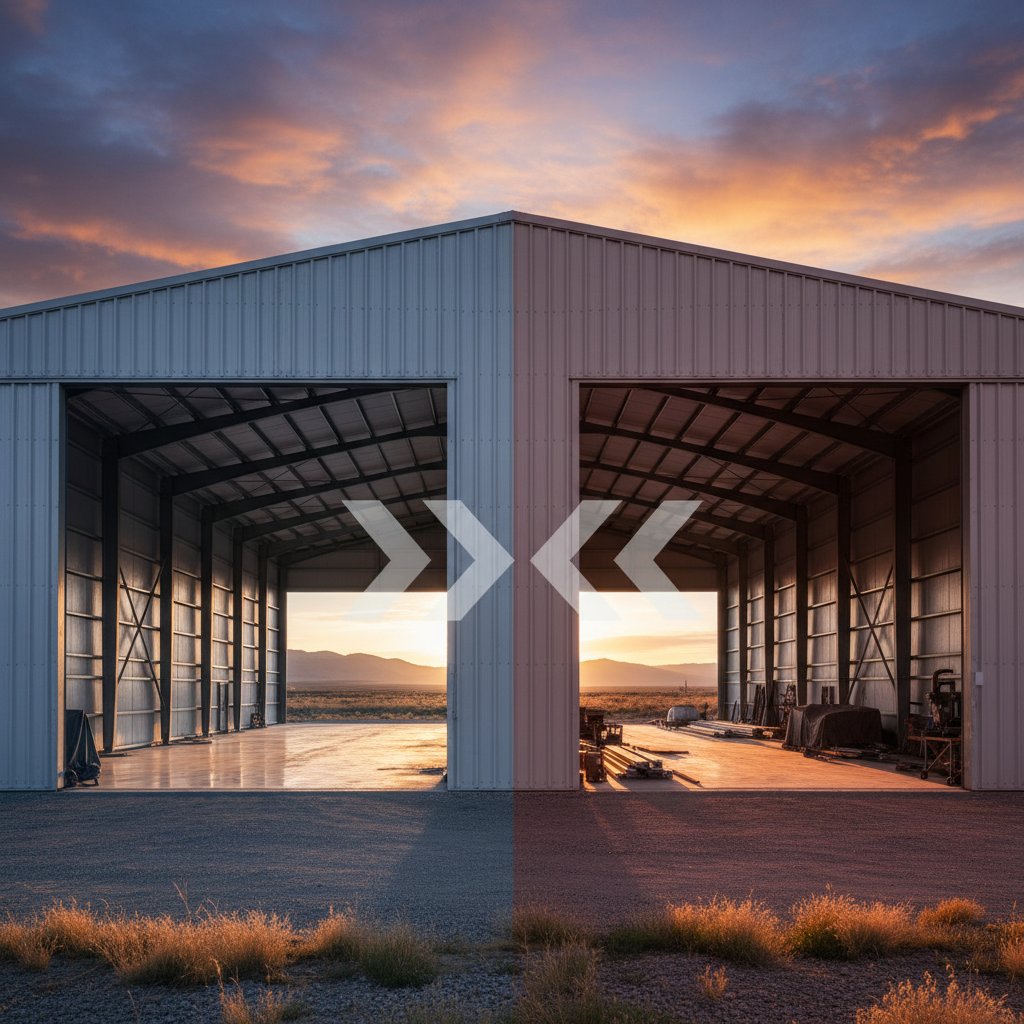 Industrihall 20×40 m: så väljer du
